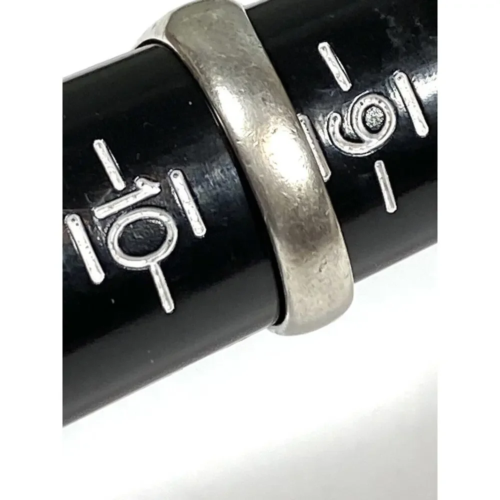 Ring 9.5 Sterling Silver Men’s Vintage WCI Cross Crown Light Torch
